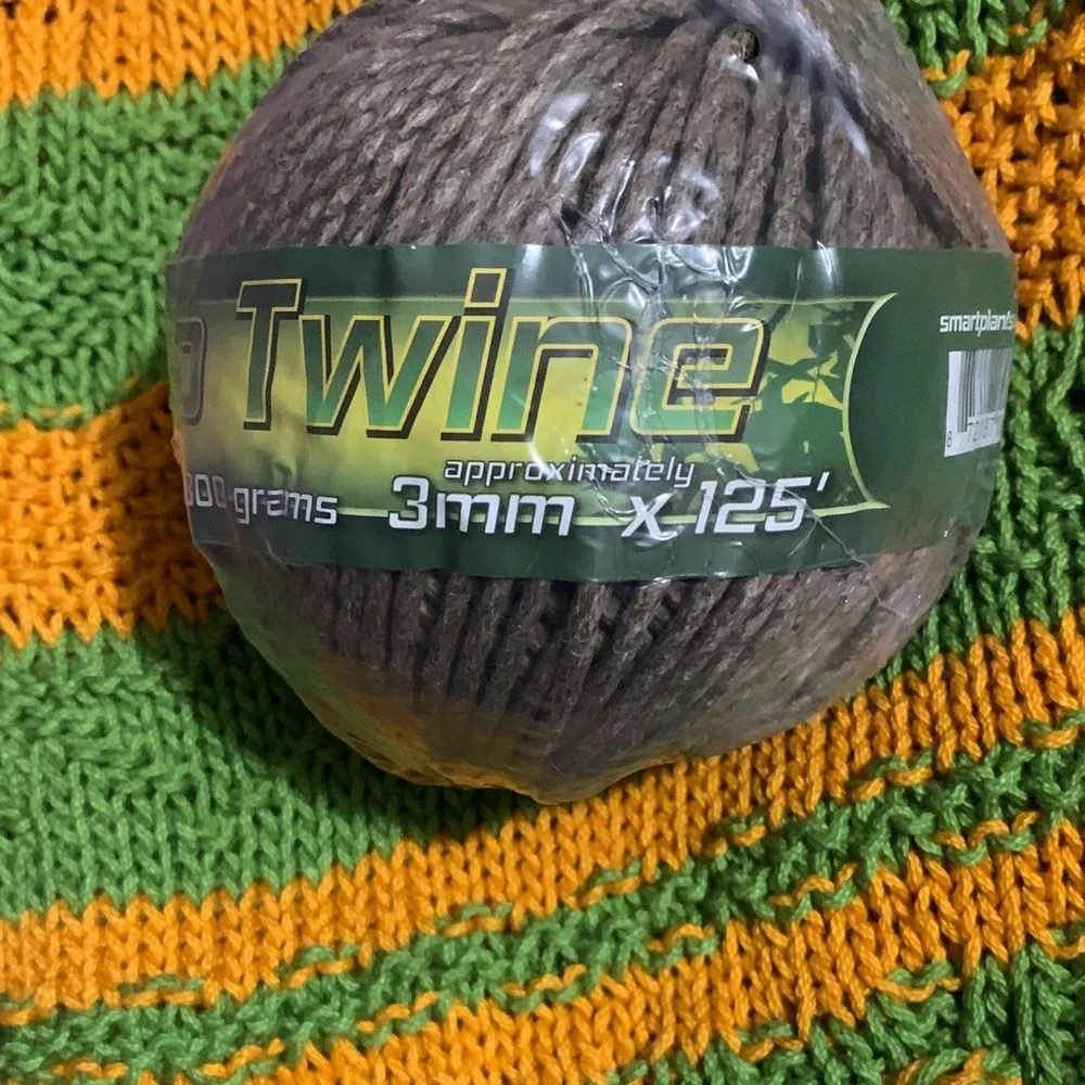 Natural Hemp Twine for Reptile Habitats - Brown
